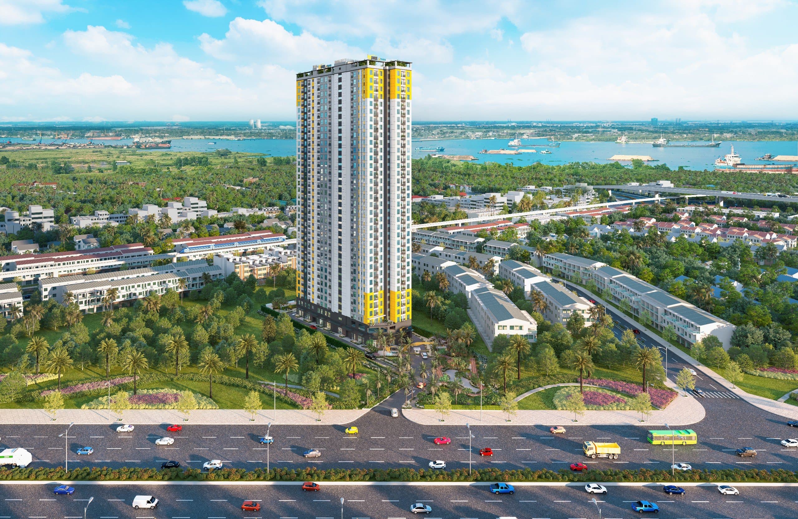 Phối cảnh dự án Bcons Avenue